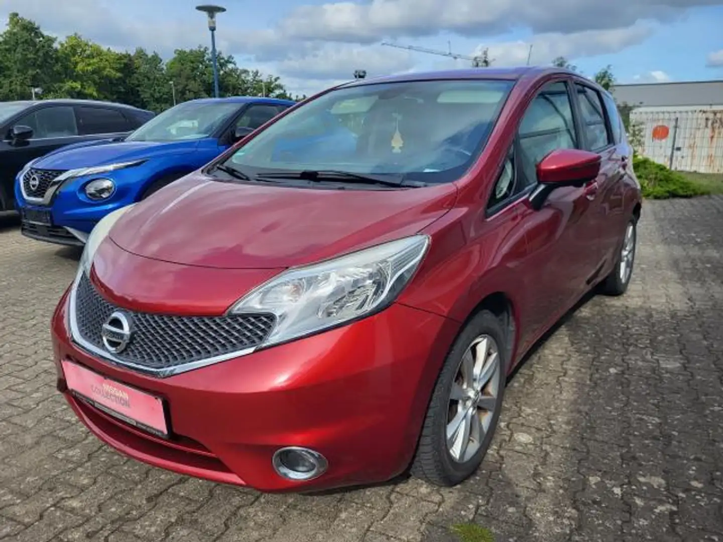 Nissan Note TEKNA TÜV NEU NAVI KAMERA TEILLEDER Rot - 2