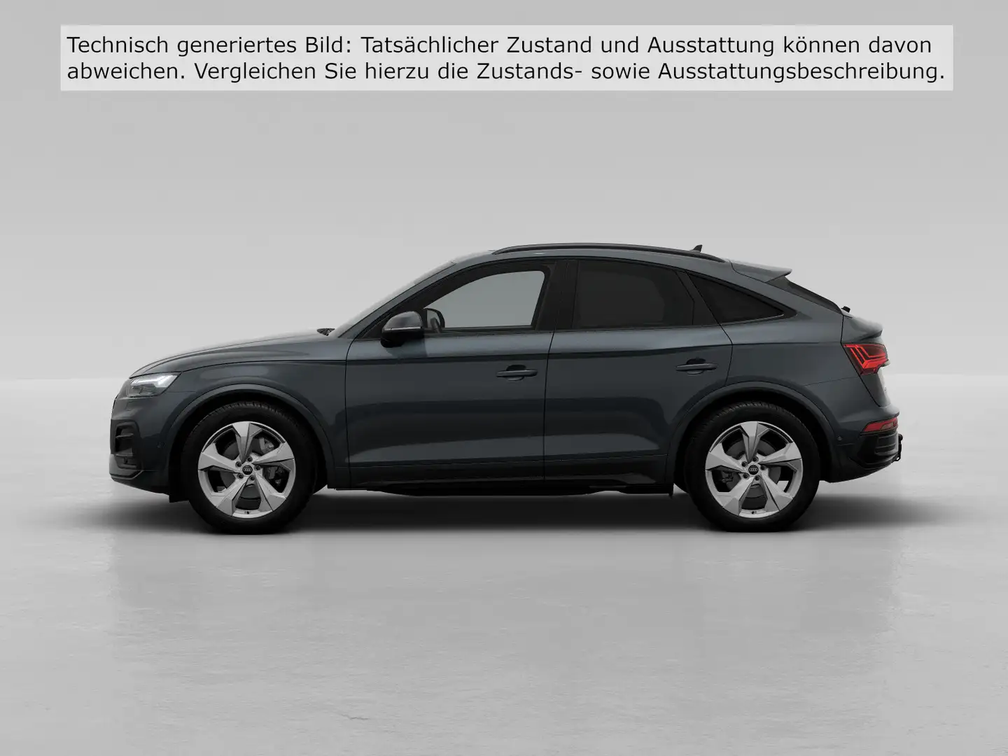 Audi Q5 45 TFSI Advanced quat./S tro. AHK/M Grau - 2