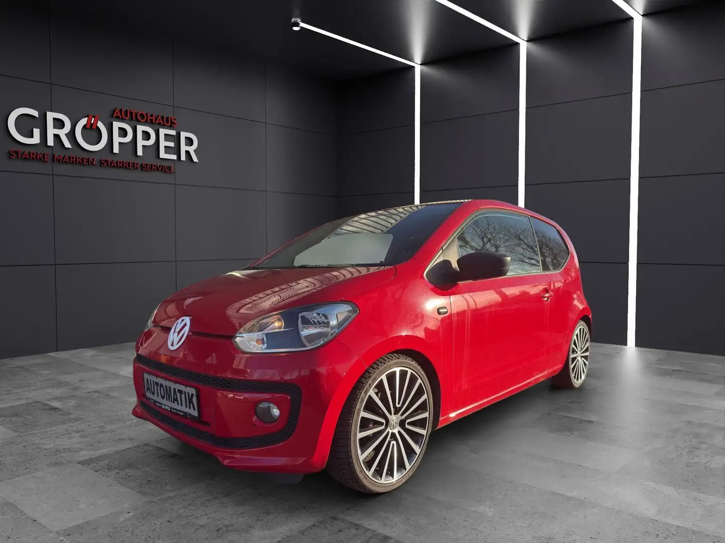 Volkswagen up! 1.0 high up! Automatik/Sport-Paket/Sitzhz... Rot - 1