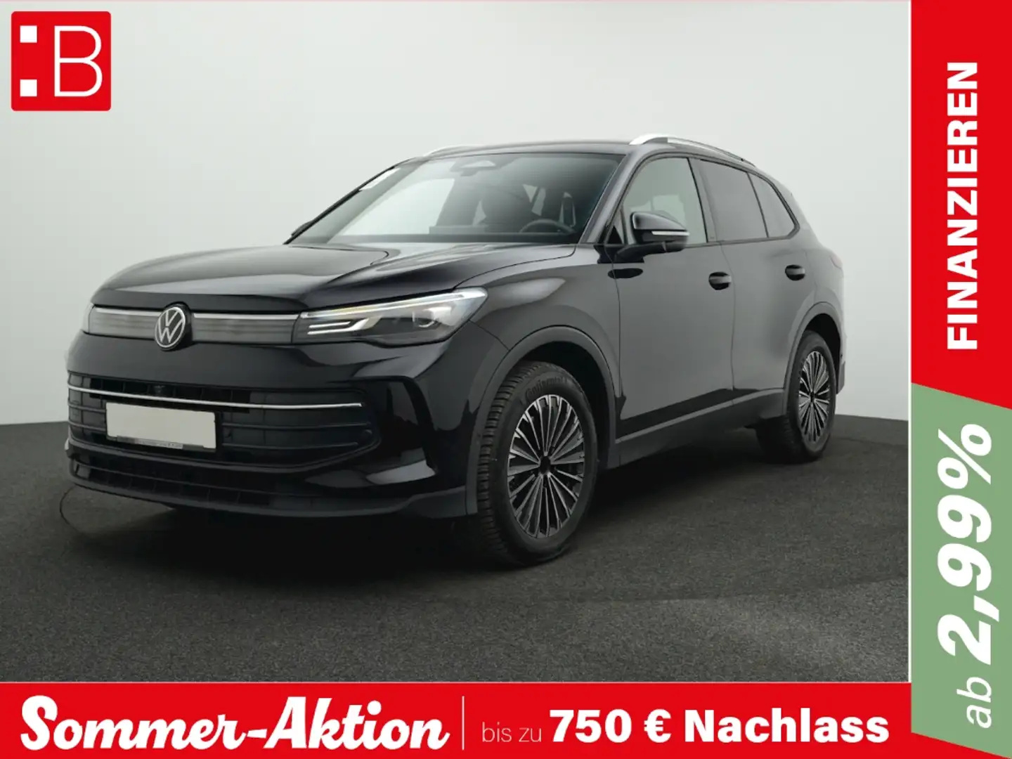 Volkswagen Tiguan 2.0 TDI DSG GOAL AHK PLUS-PAKET NAVI KESSY Zwart - 1