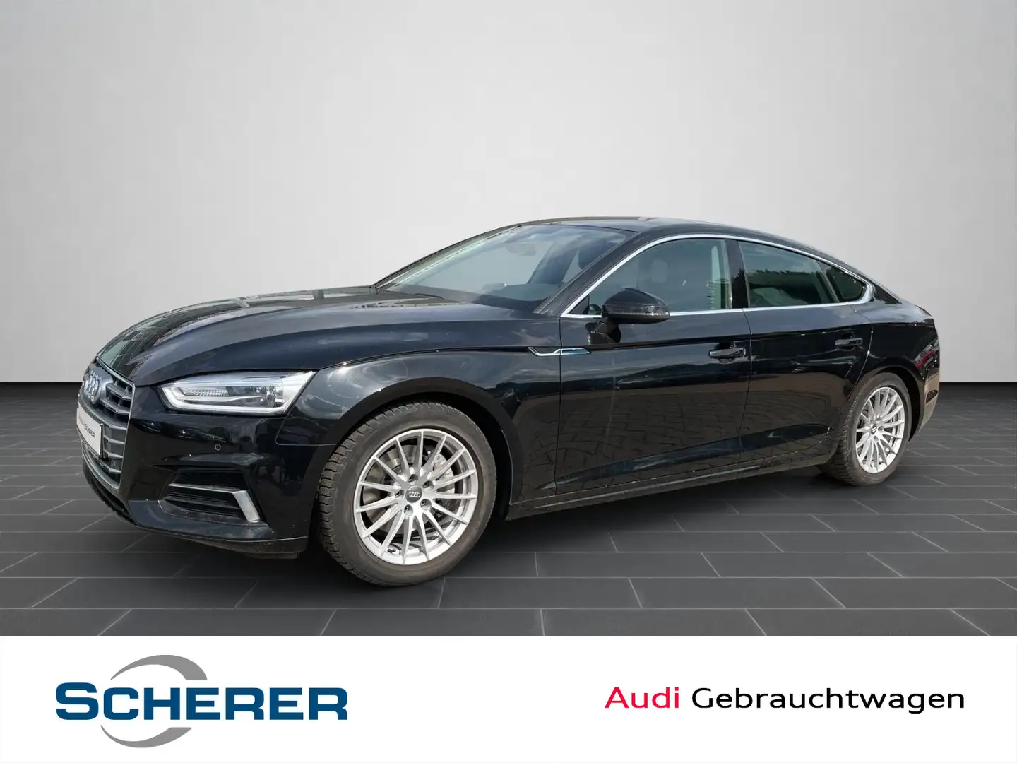 Audi A5 40 TDI S tronic quattro sport NAVI Schwarz - 1