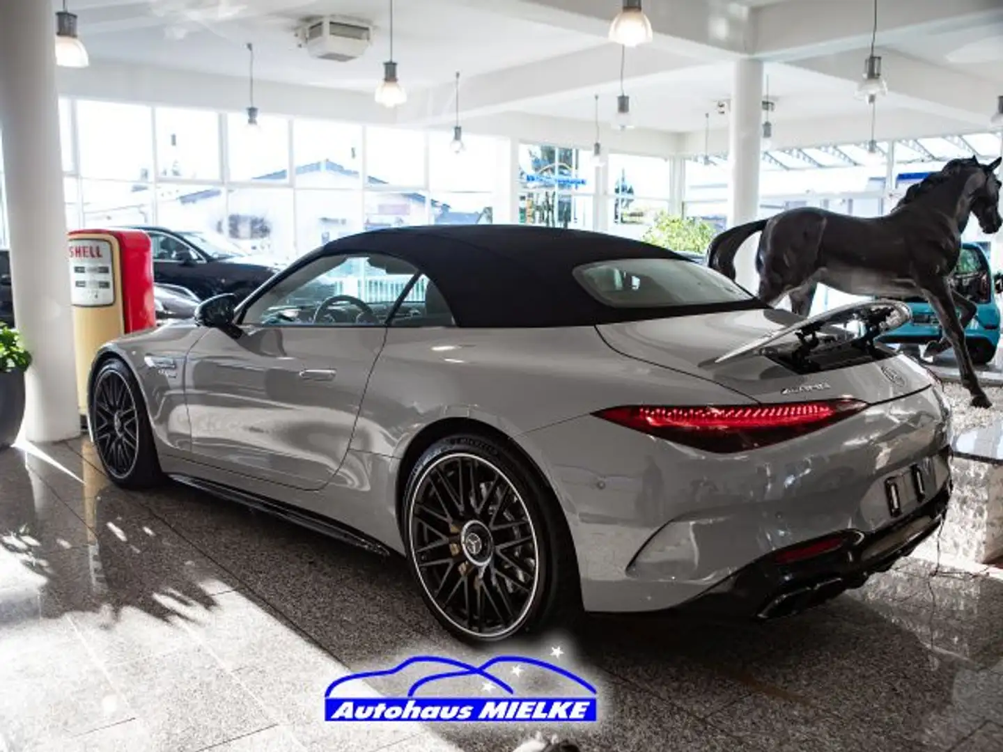 Mercedes-Benz SL 63 AMG AMG SL 63 4MATIC Carbon/Garantie/Head/9-G Navi LED Gris - 2