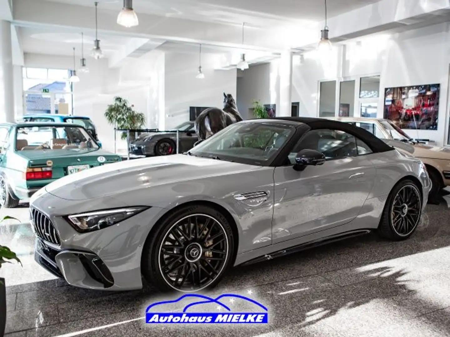 Mercedes-Benz SL 63 AMG AMG SL 63 4MATIC Carbon/Garantie/Head/9-G Navi LED Gris - 1