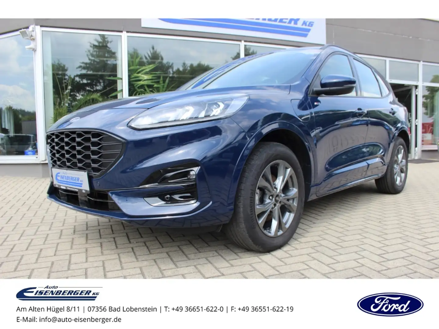 Ford Kuga 2.5 ST-Line PHEV Winterpaket Navi Kamera Blau - 1