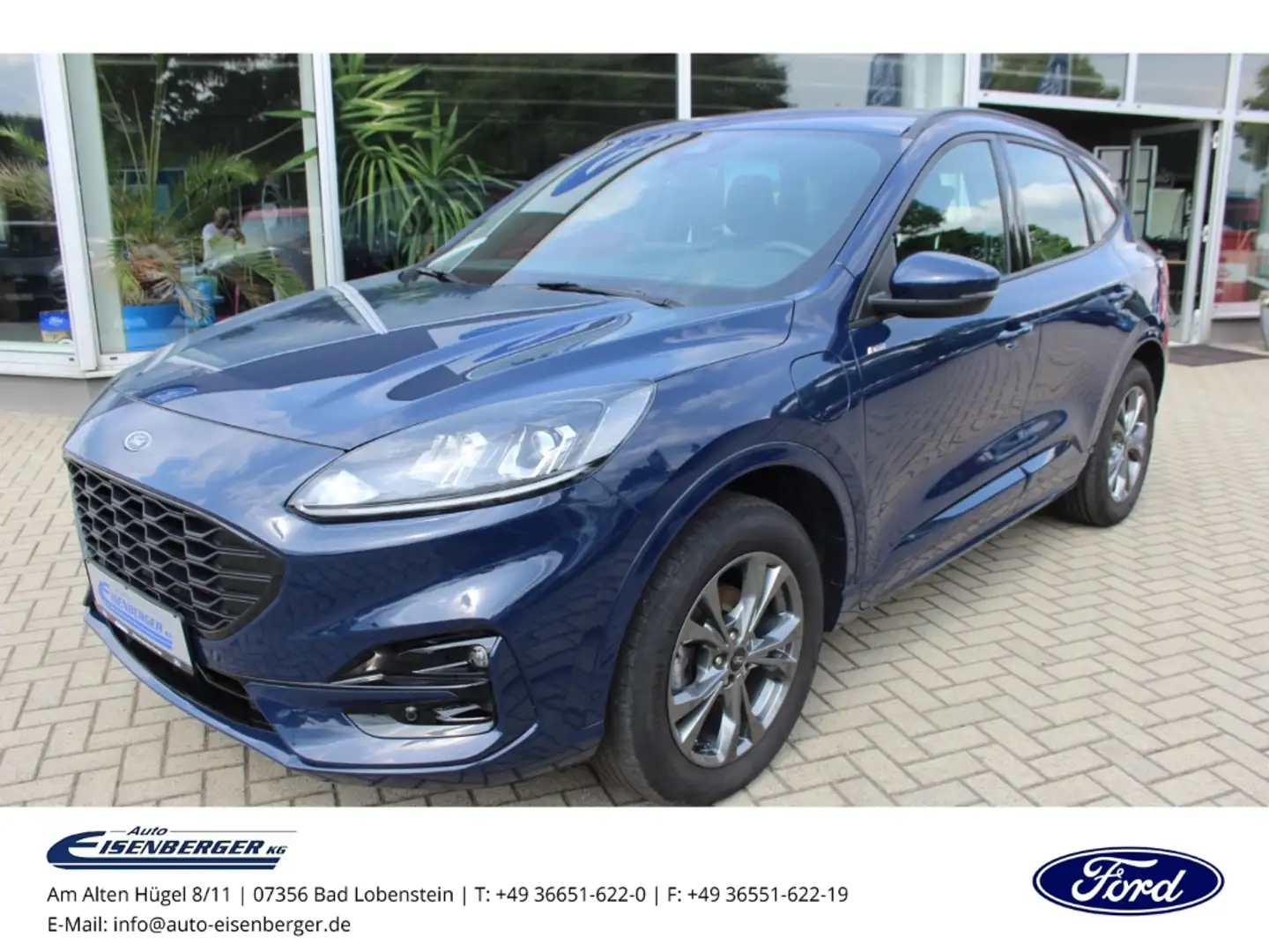 Ford Kuga 2.5 ST-Line PHEV Winterpaket Navi Kamera Blau - 2