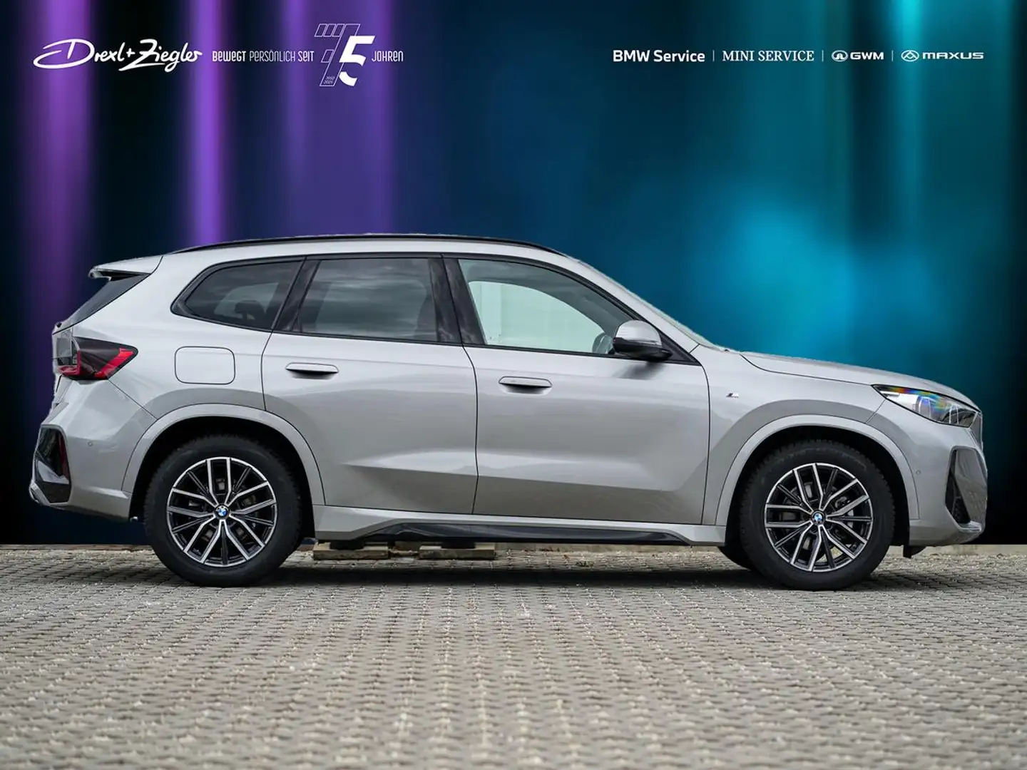 BMW X1 sDrive18d M-Sport ACC AHK PANO KoZg AdLED RFK Argent - 2