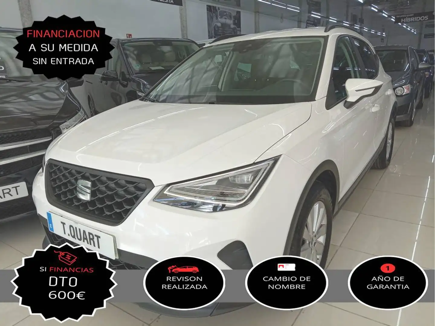 SEAT Arona 1.0 TSI S&S Style XM 110 Weiß - 1