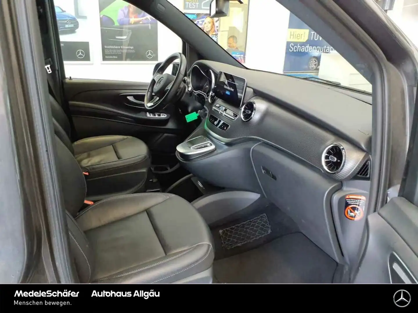 Mercedes-Benz V 300 V 300 L 4MATIC AMG LIEGE DISTRONIC LEDER LED AHK Grau - 2