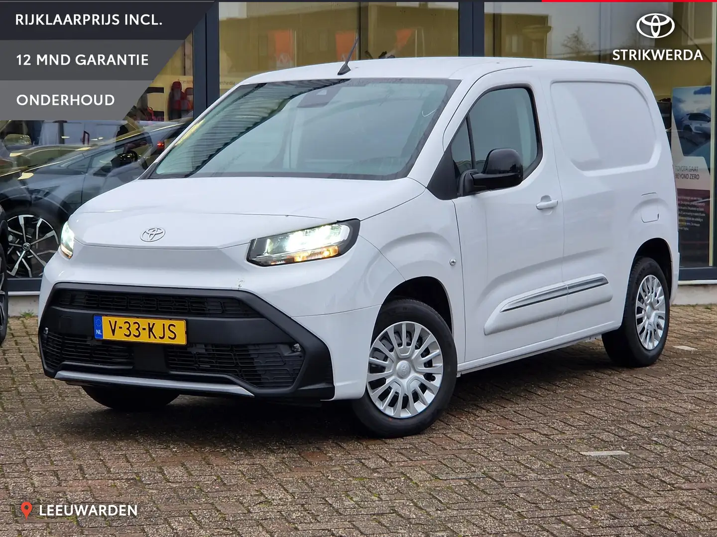 Toyota Proace City 1.5 D-4D 102pk Challenger Plus met stoel 650kg L1 Blanc - 1