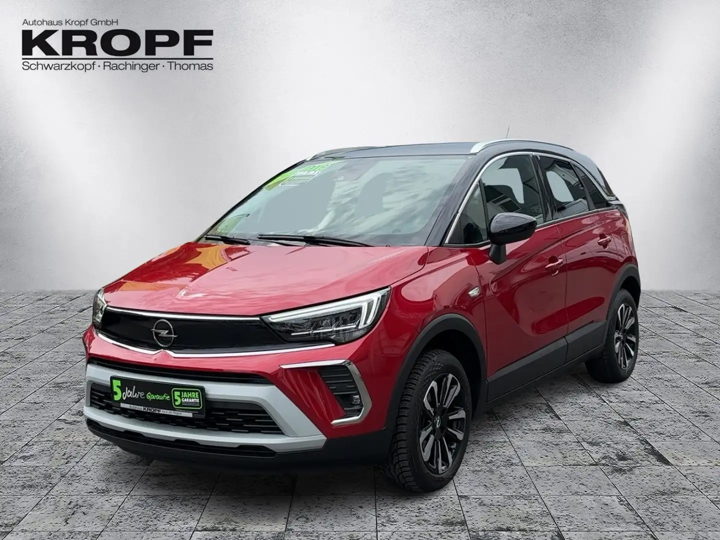 Opel Crossland 1.2 Turbo Elegance LED+LM+PDC Rood - 2