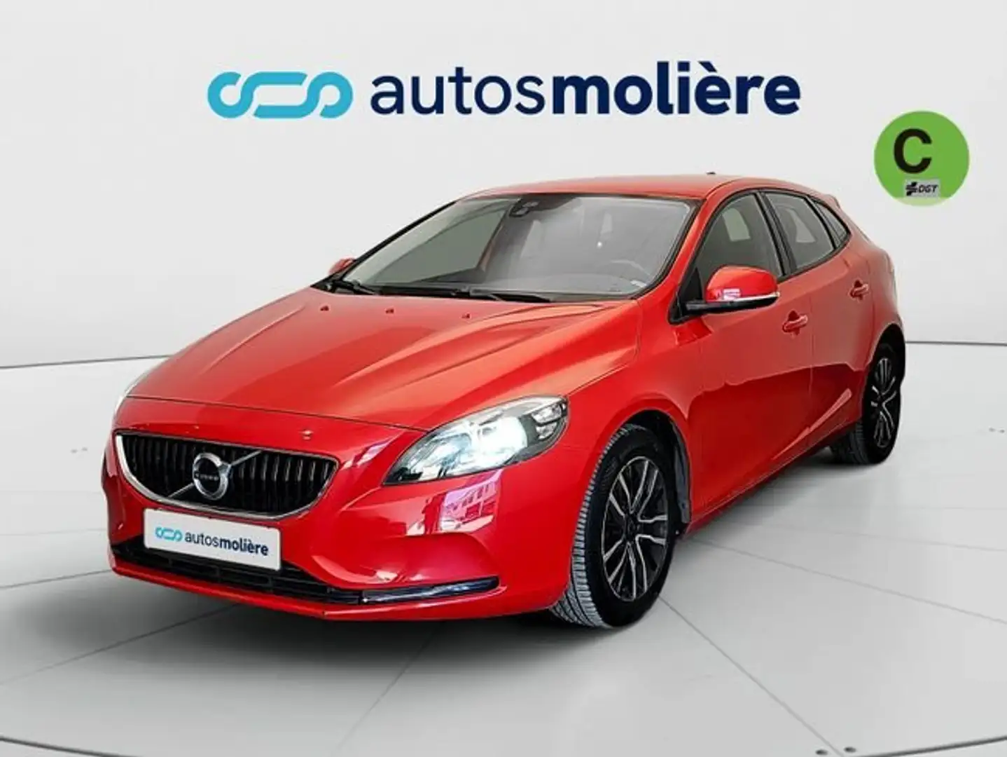 Volvo V40 D3 Kinetic Aut. 150 Rojo - 1