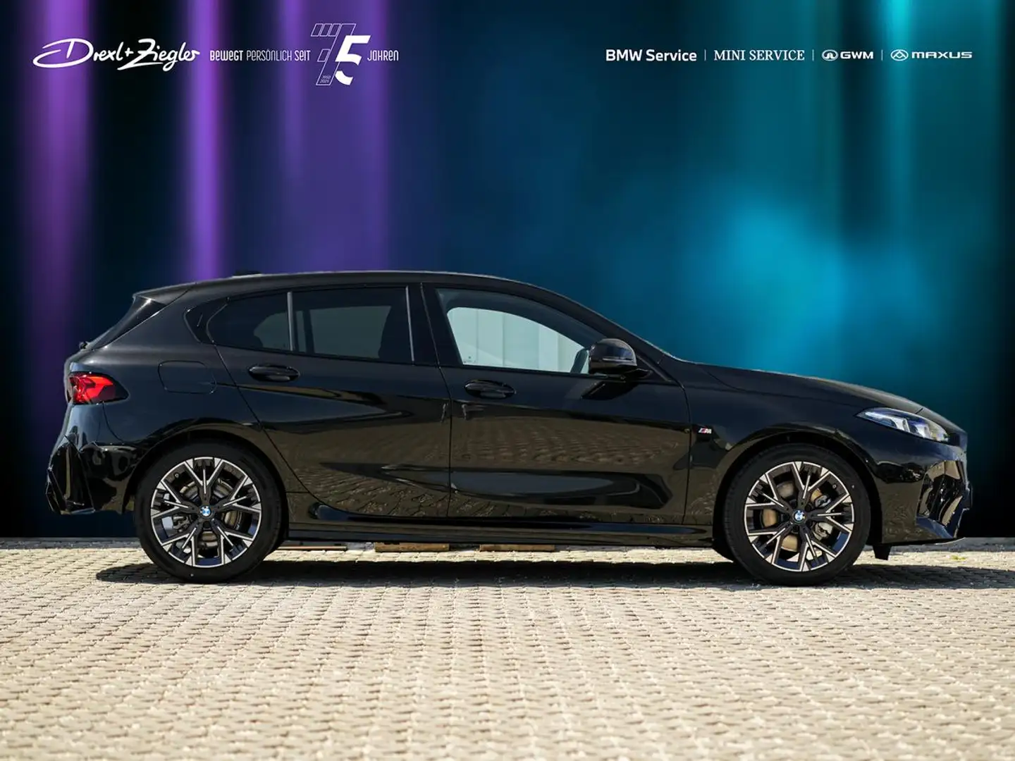BMW 120 M-Sport AdLED AHK PANO KoZg eKlappe SpPaket Nero - 2