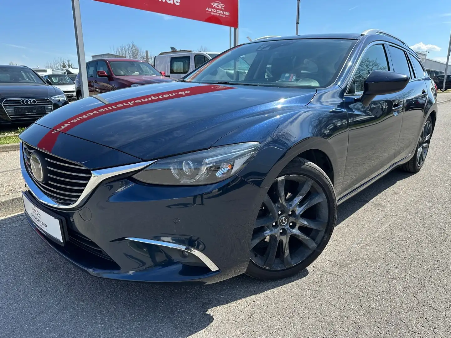 Mazda 6 Kombi Sports-Line AWD*Allrad Blau - 1