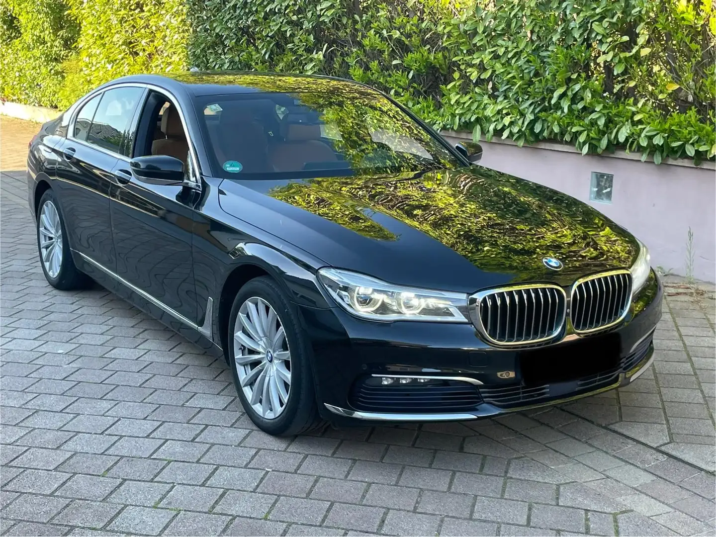 BMW 730 730Ld xDrive Carbon 1.Hand Top Zustand TÜV NEU Negru - 1