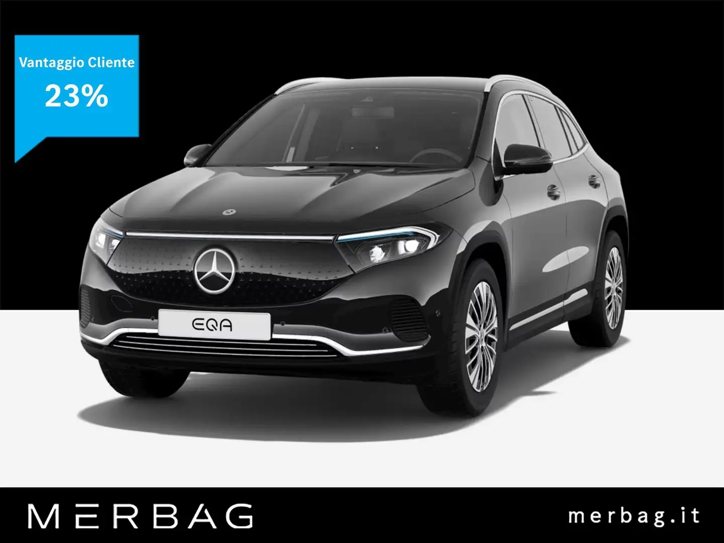 Mercedes-Benz EQA 250 + Progressive Advanced Schwarz - 1