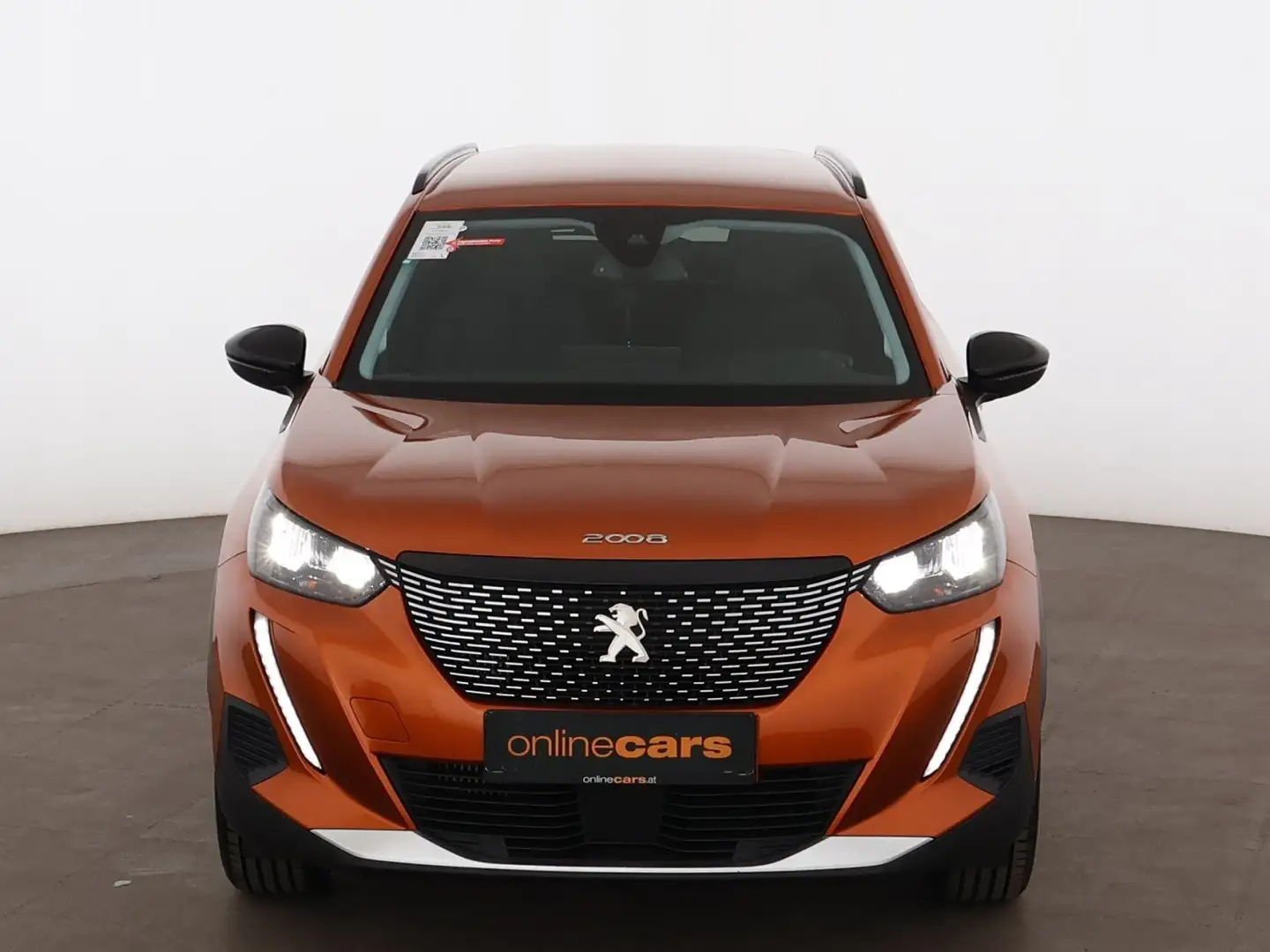 Peugeot 2008 1.2 PureTech 130 Allure Aut LED RADAR NAVI Orange - 2