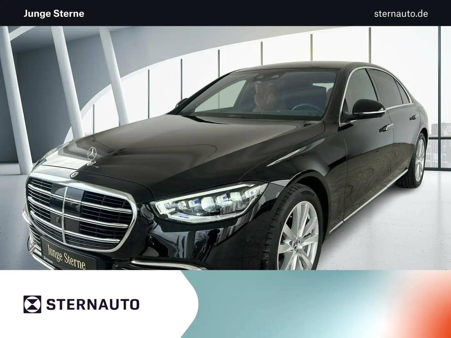 Mercedes-Benz S 400 S 400 d 4M lang Distronic/Kamera/Digital/Memory Noir - 1