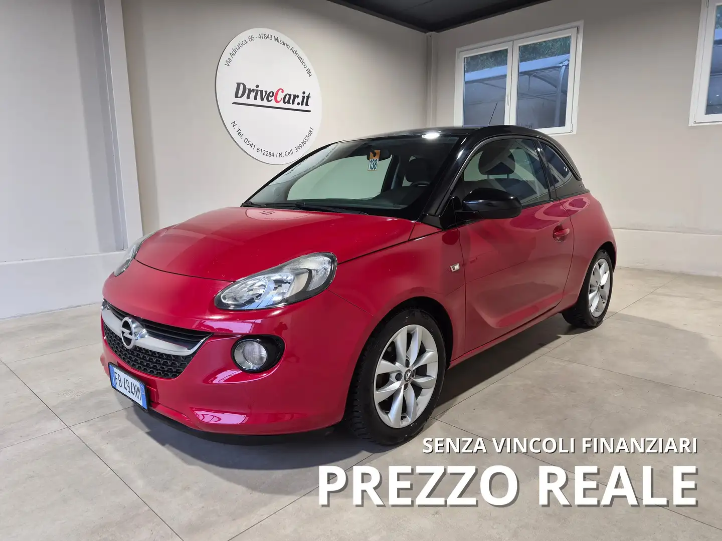 Opel Adam 1.2 69cv CRUISE CONTROL CLIMA BLUETOOTH Rojo - 1