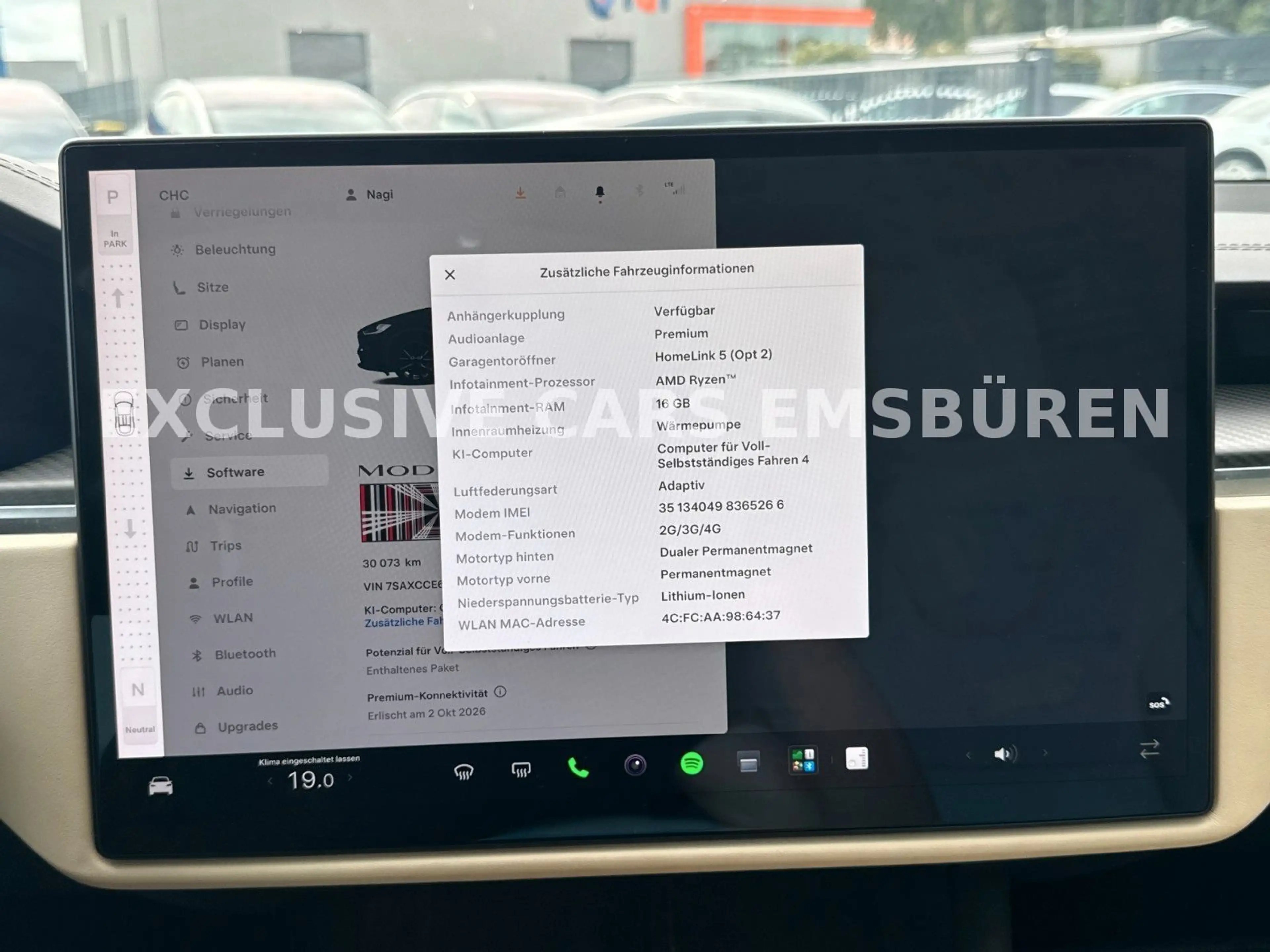 Tesla Model X MODEL X PLAID | FULL SELF DRIVE 4 AI | 6 SEATER — photo 11