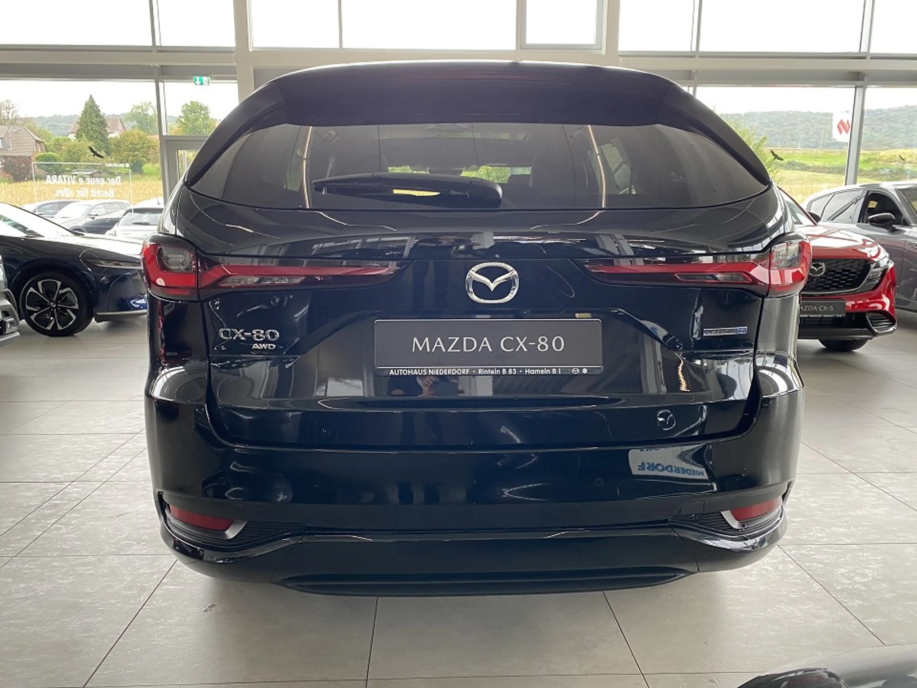 Mazda CX-80 2.5 PHEV AWD 2026 Homura Plus AUTOMATIK Leder, Bos — photo 12
