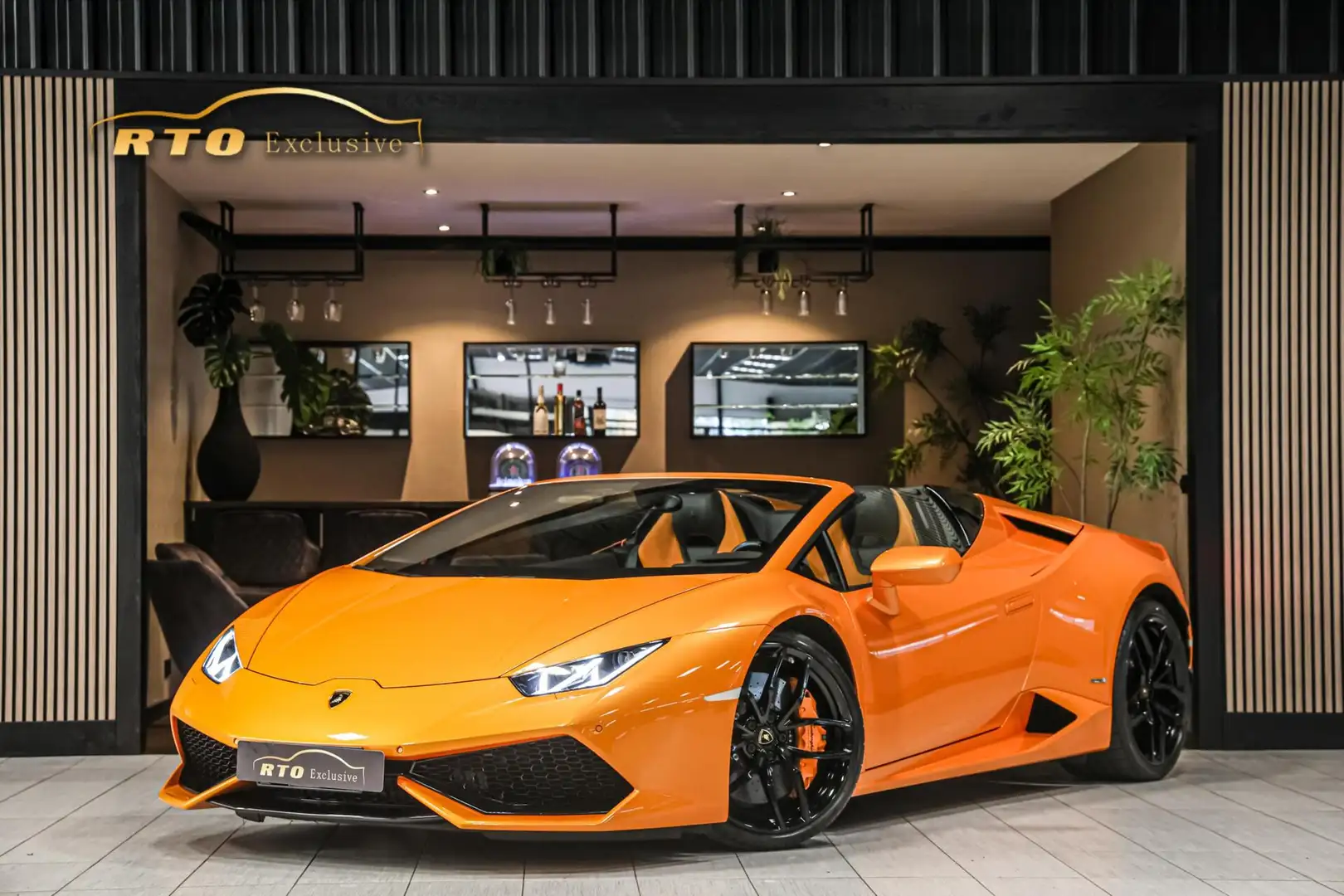 Lamborghini Huracán 5.2 V10 LP610-4|Lift|Keramisch|Alcantara Oranje - 1