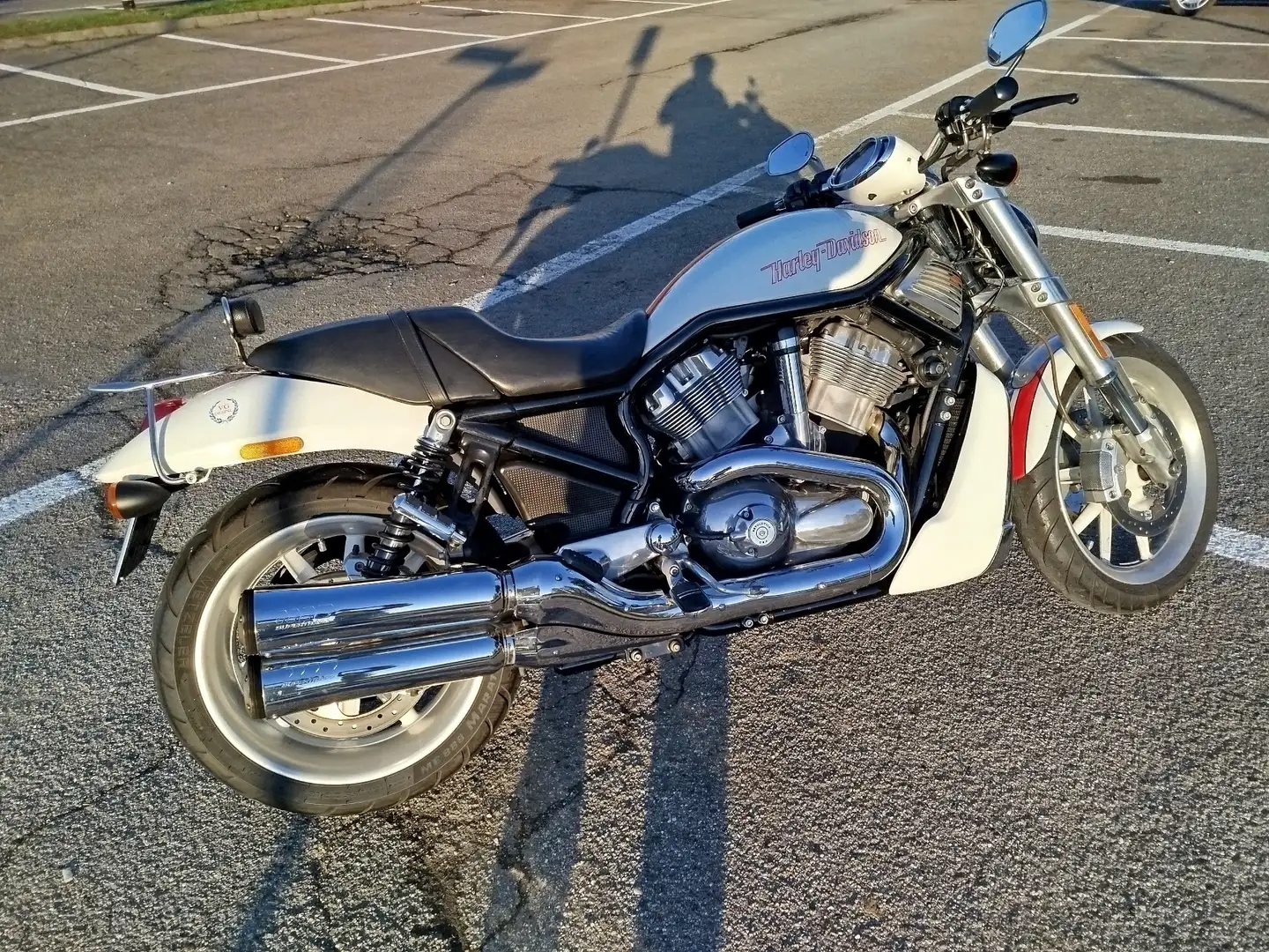 Harley-Davidson VRSC Street Rod Weiß - 1