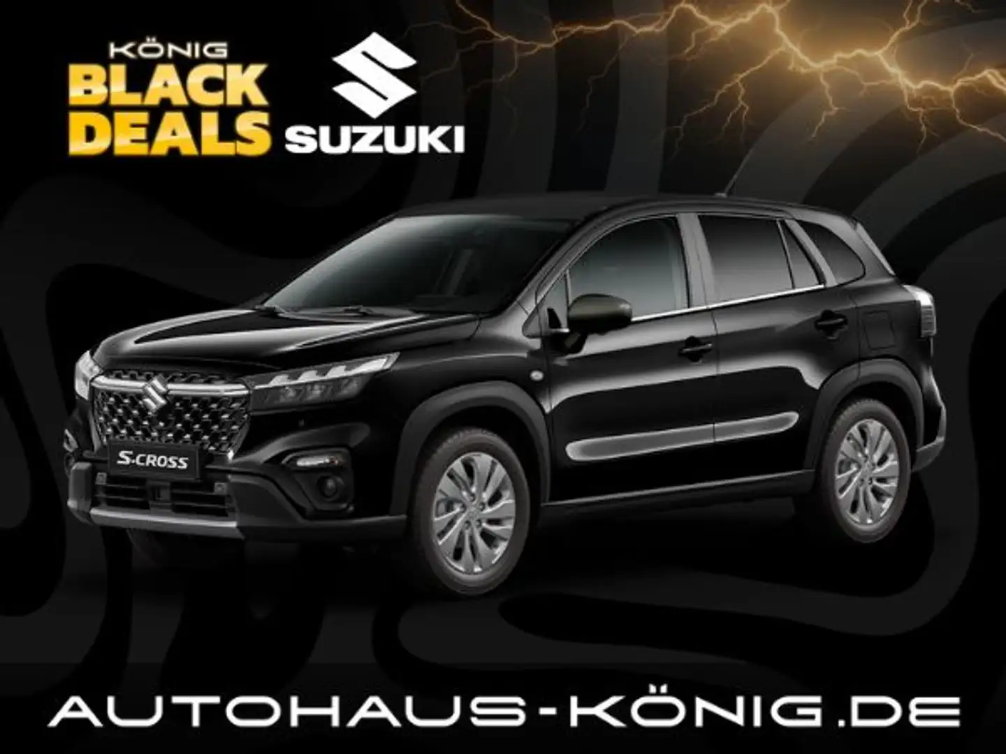 Suzuki SX4 S-Cross Comfort | König Black Deals 2025 🖤 | AUTOMATIK | S Schwarz - 1