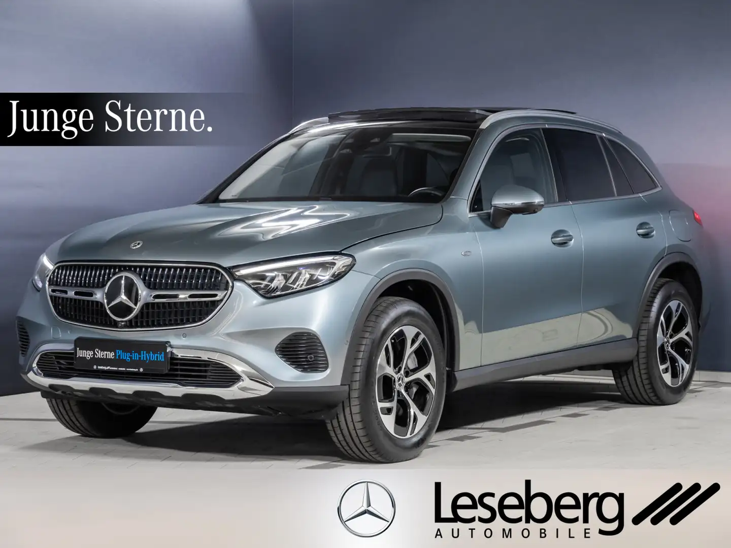 Mercedes-Benz GLC 300 GLC 300 de 4M Avantgarde LED/AHK/Pano/Distro/DAB Silber - 1