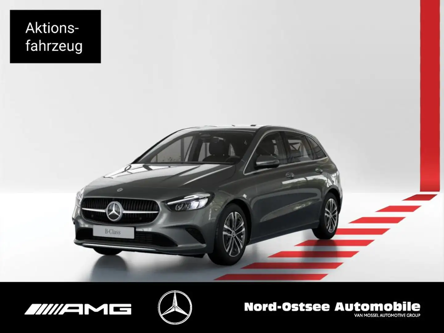 Mercedes-Benz B 180 PROGRESSIVE STANDHZG DISTRONIC AHK KAMERA Gris - 1