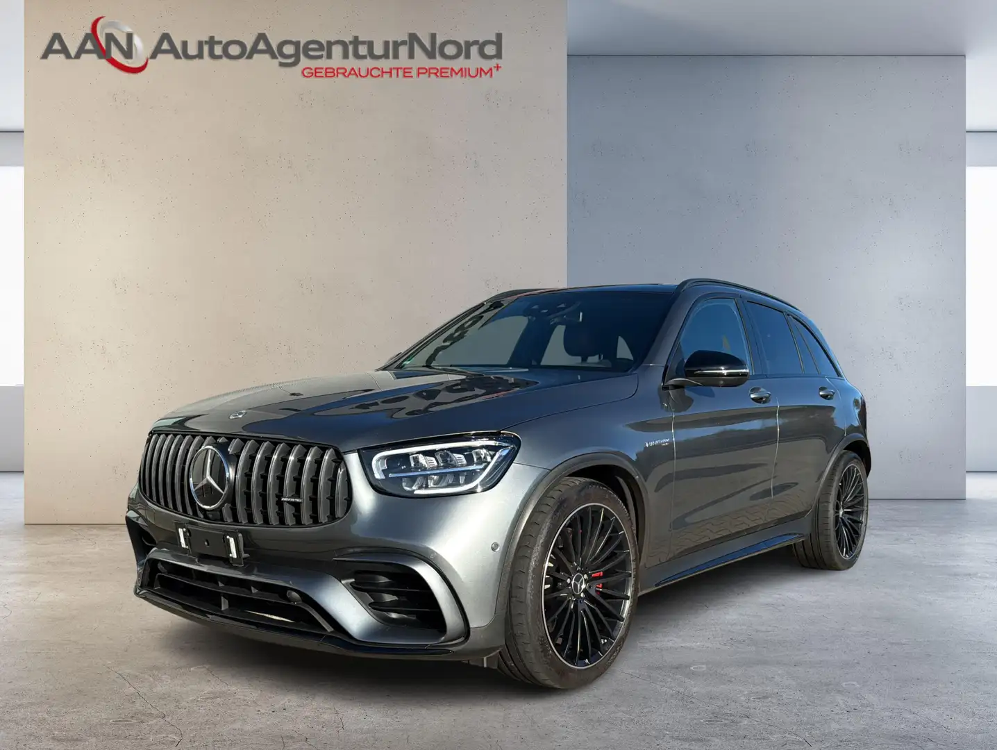 Mercedes-Benz GLC 63 AMG 4Matic+AHK+PANO+HEADUP+KAMERA+LED Gris - 1