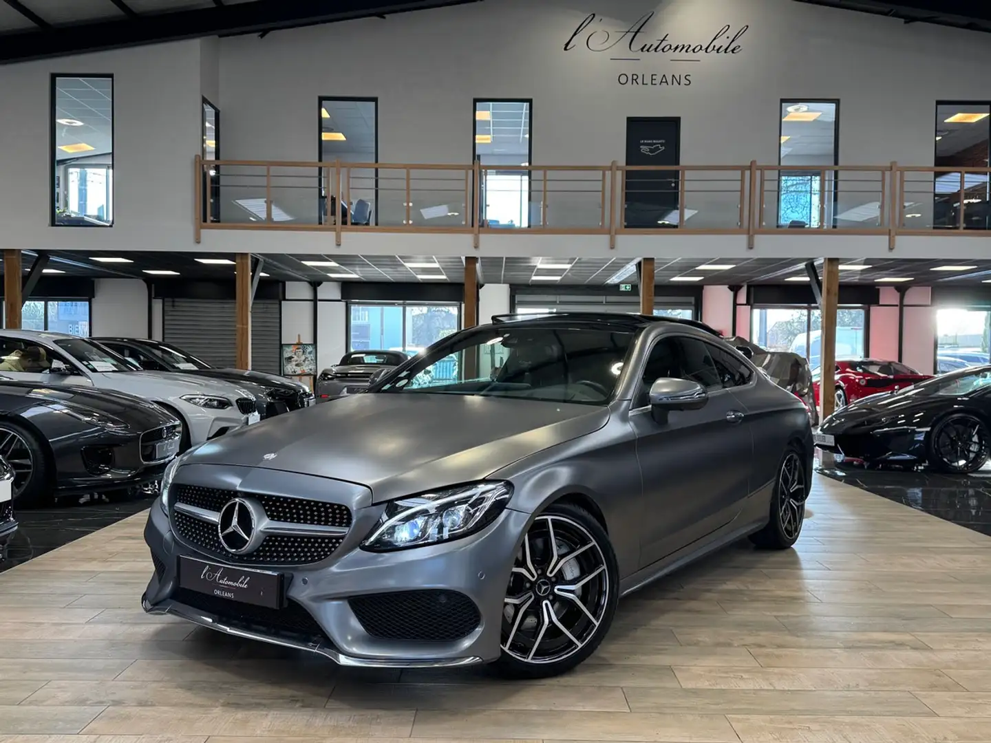 Mercedes-Benz C 250 250 CDI 9G-TRONIC 204CV FASCINATION AMG FR Gris - 1