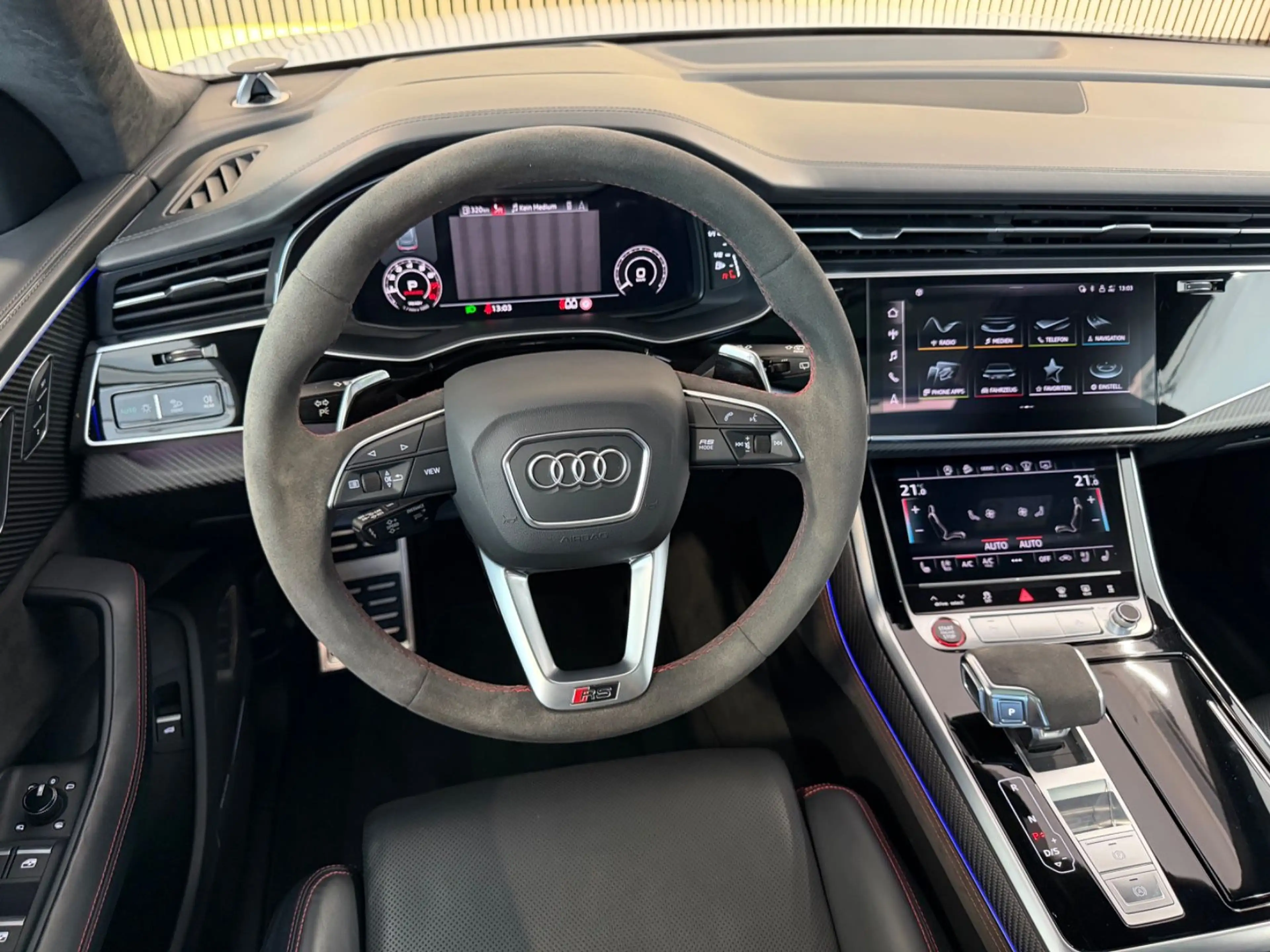 Audi RS Q8 *PANO/AHK/ACC/CARBON/STD.-HZG/B&O/360°/VOLL — photo 15