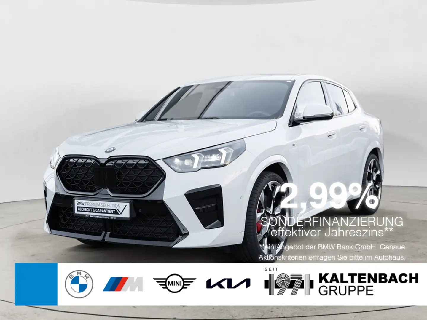 BMW X2 xDrive 20d M-Sport Pro NAVI LED KAMERA Weiß - 1