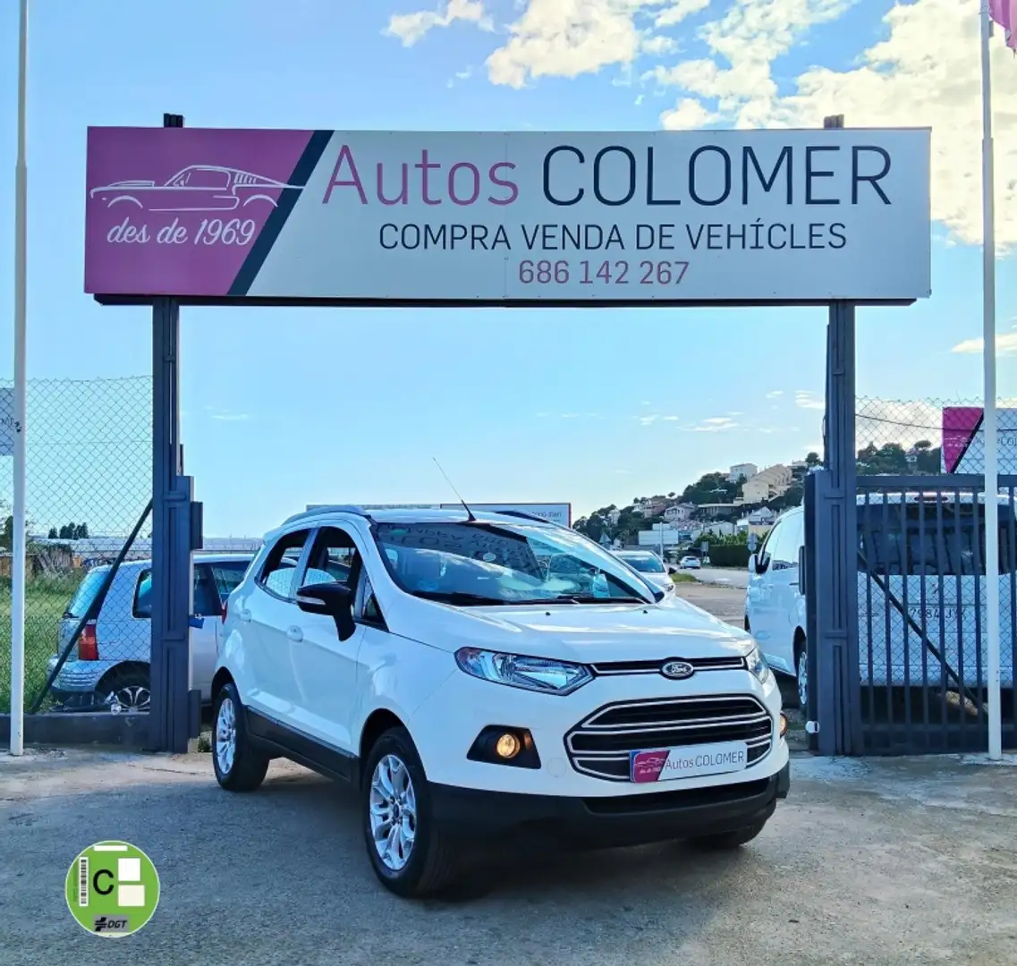 Ford EcoSport 1.50TDCi Trend 95 Blanco - 1