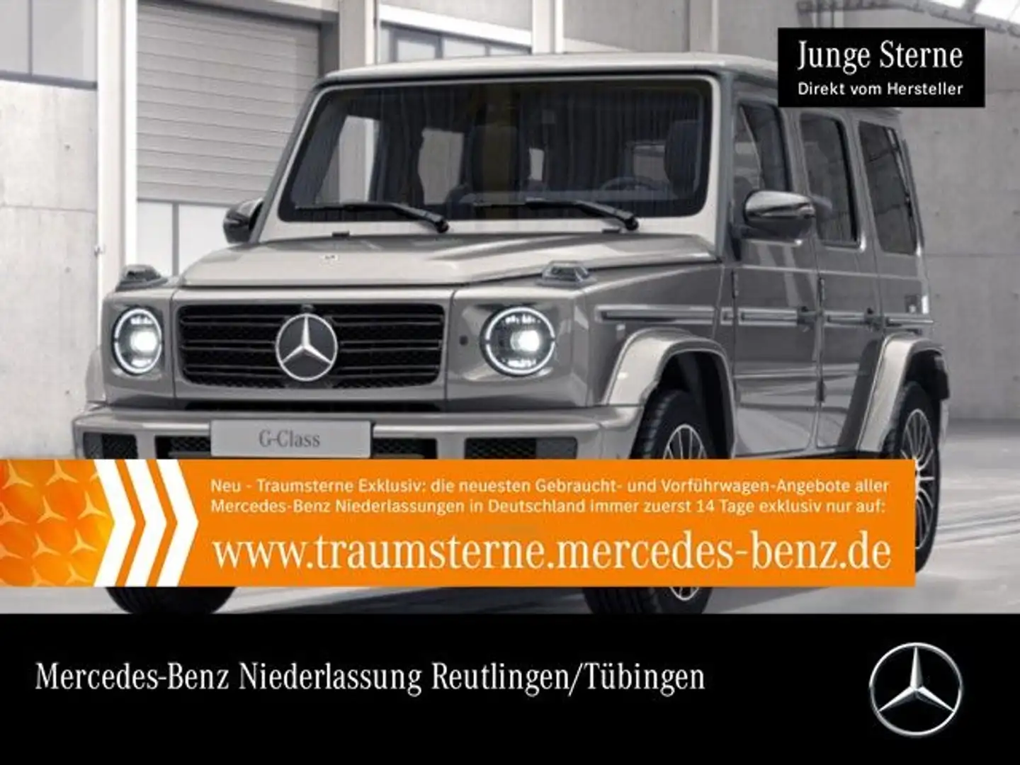 Mercedes-Benz G 500 AMG WideScreen 360° Multibeam Burmester SHD Silber - 1