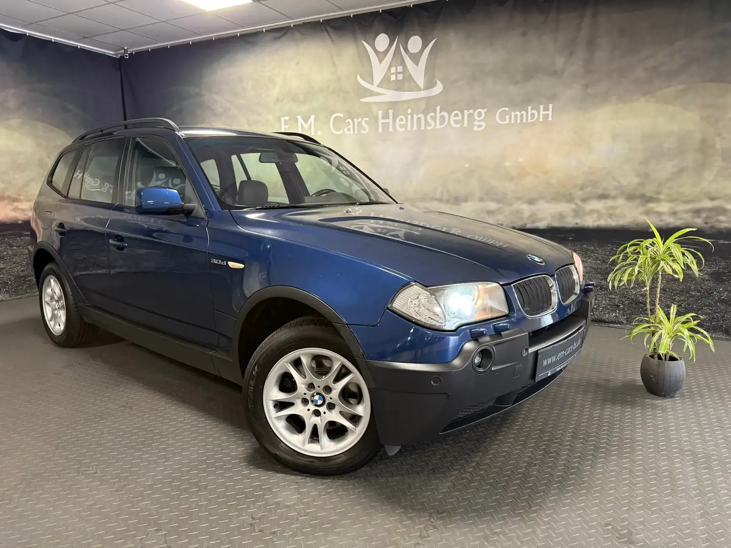 BMW X3 3.0d Autom. Allrad AHK Vollleder HU 04/2026 Blau - 1