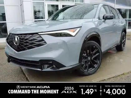 Gray 2026 Acura ADX SUV / Crossover Automatic