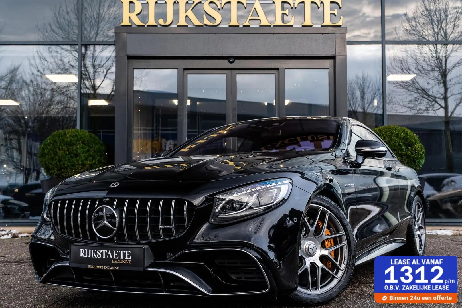 Mercedes-Benz S 63 AMG Coupé S63 4MATIC+|KERAMISCH|PANO|HUD Noir - 1