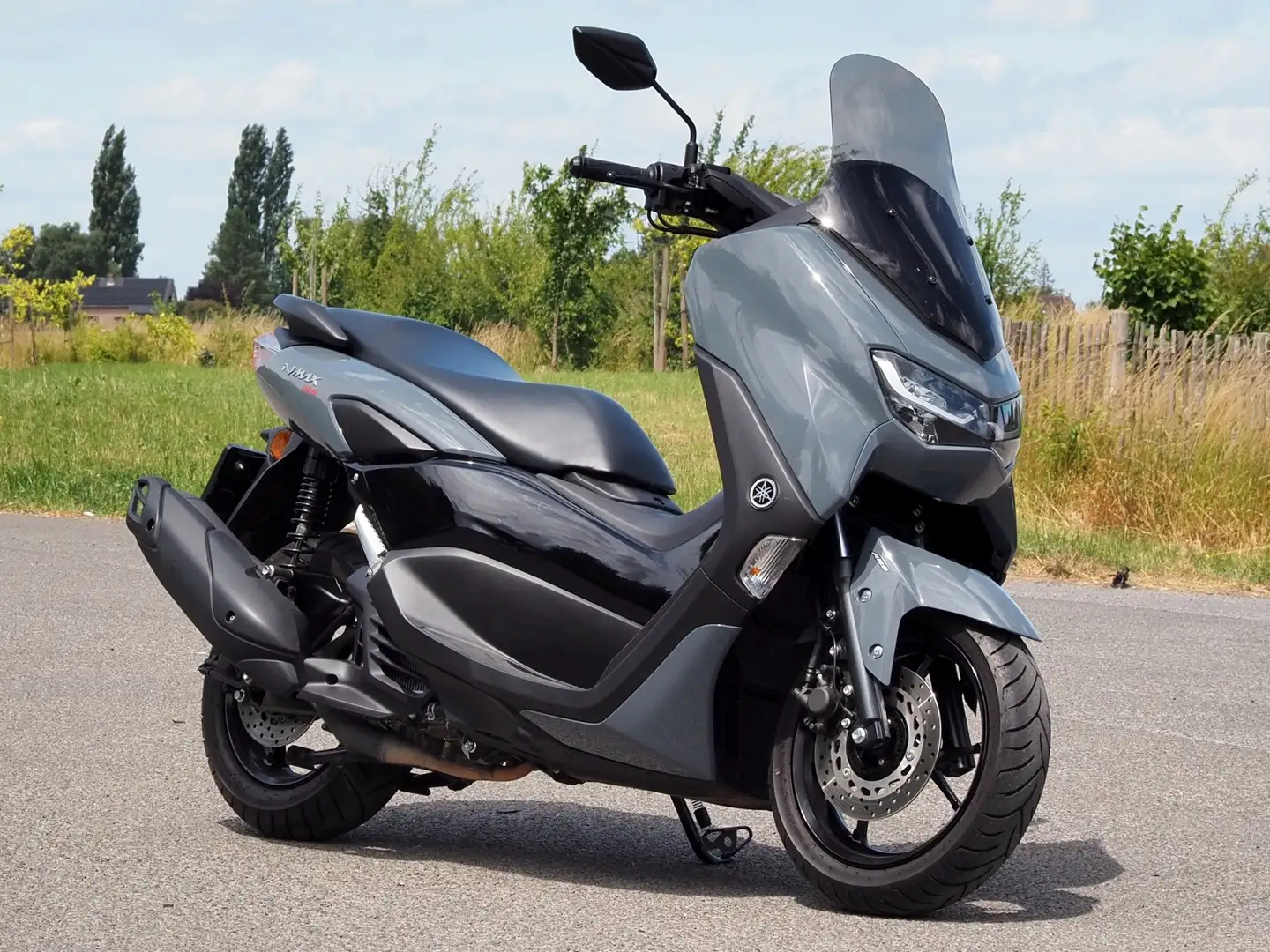 Yamaha NMAX bulle haute Gris - 1