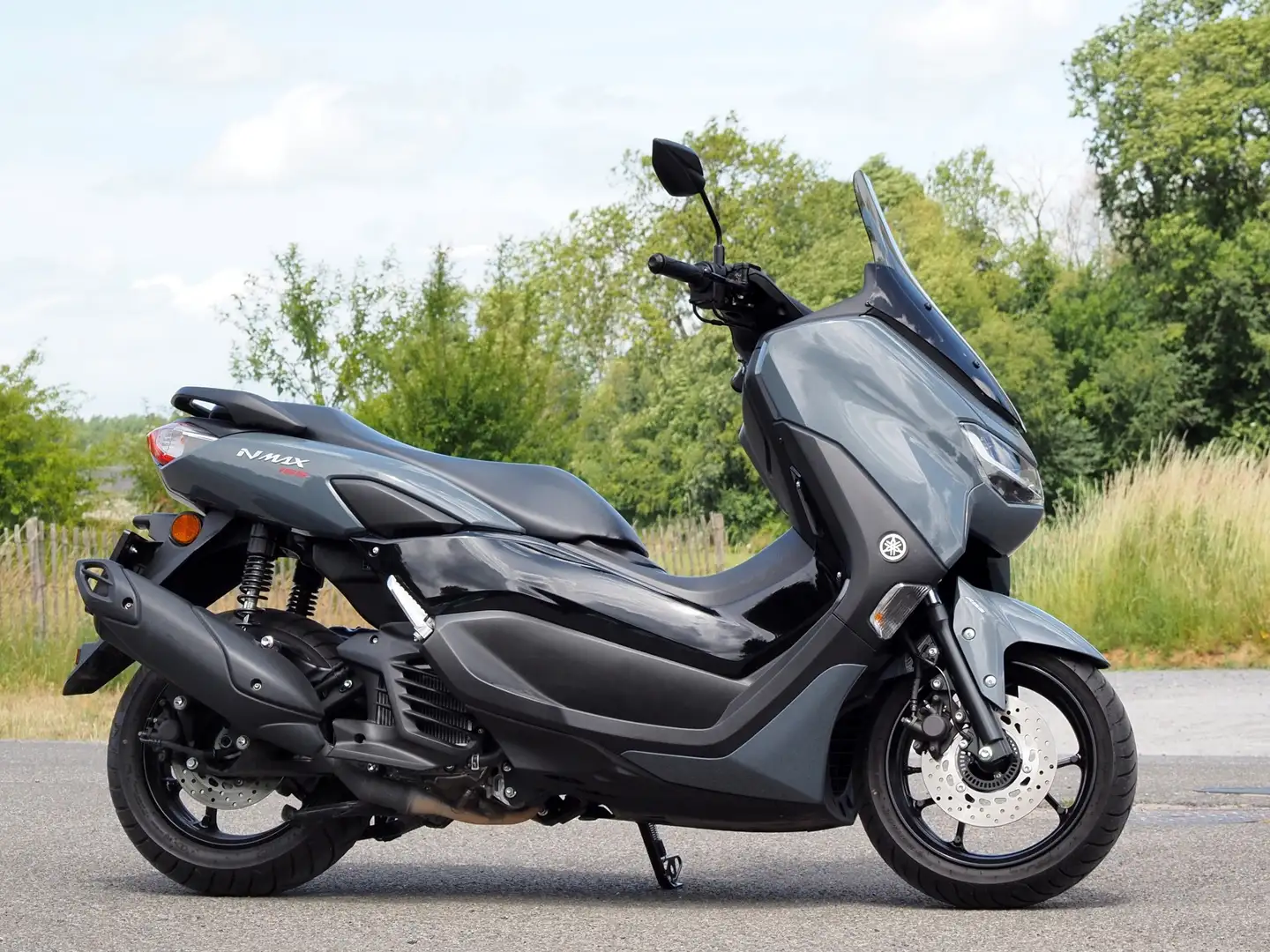 Yamaha NMAX bulle haute Gris - 2