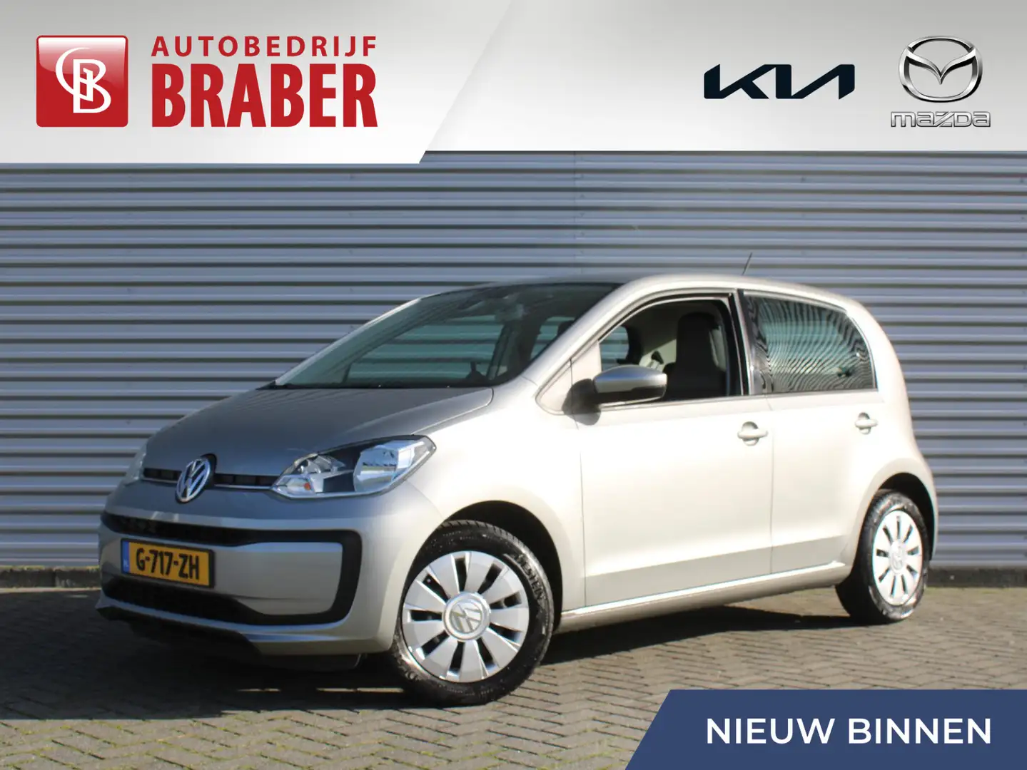 Volkswagen up! 1.0 BMT move up! | Airco | Regensensor | Bluetooth Gris - 1