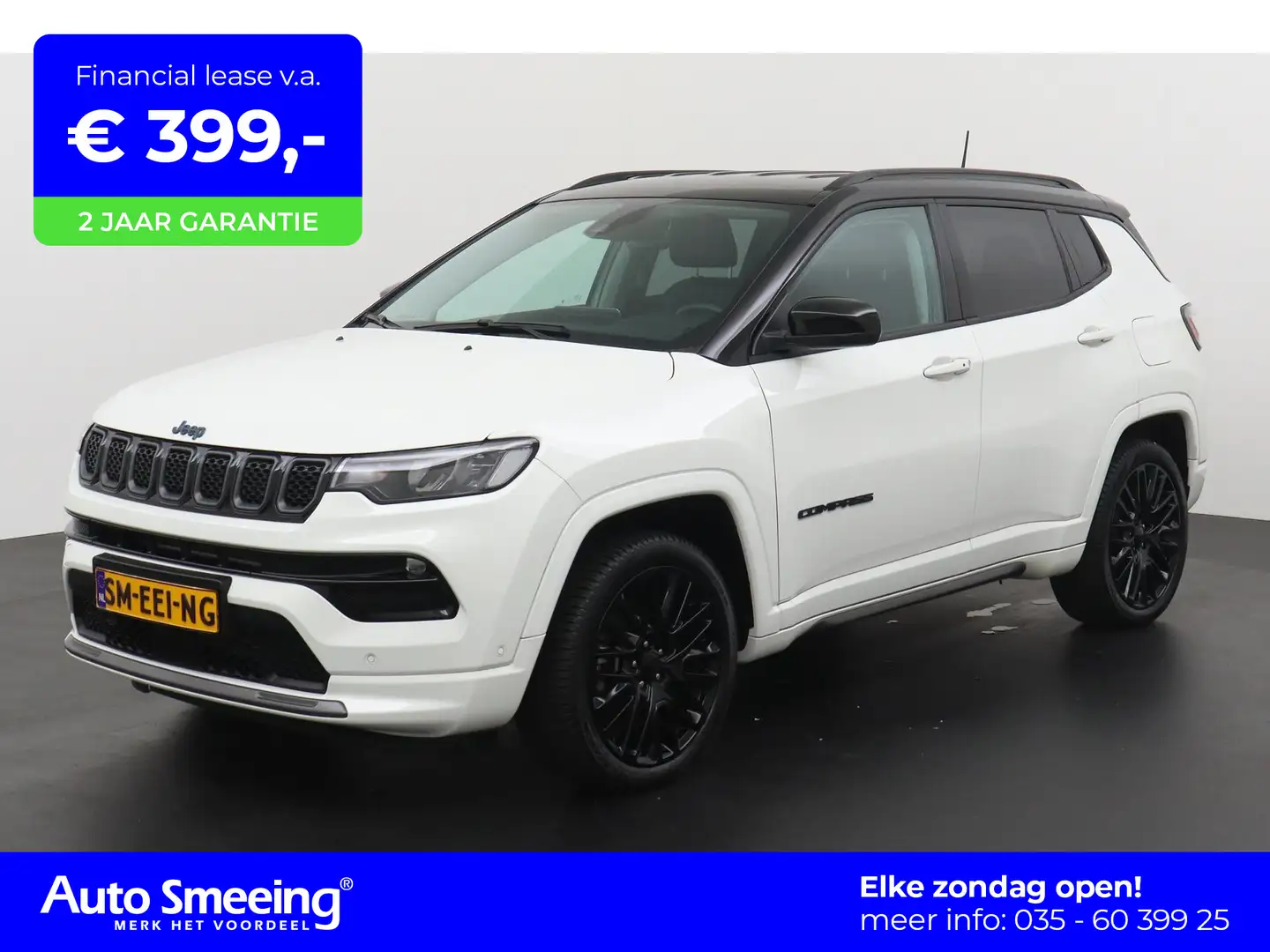 Jeep Compass 4xe 240 Plug-in PHEV S Facelift | Leder | Camera | White - 1