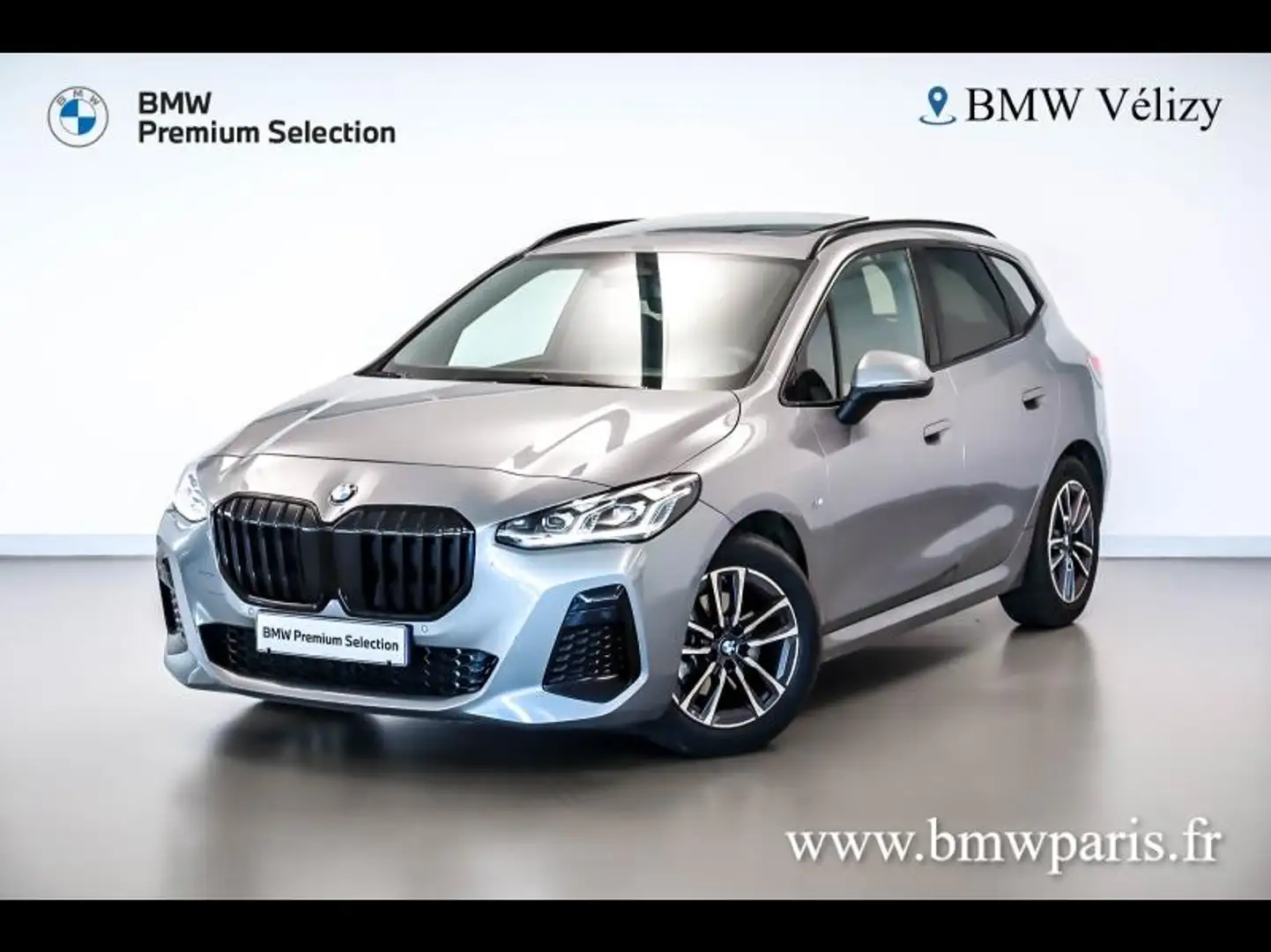 BMW 220 220i 170ch M Sport DKG7 Gris - 1