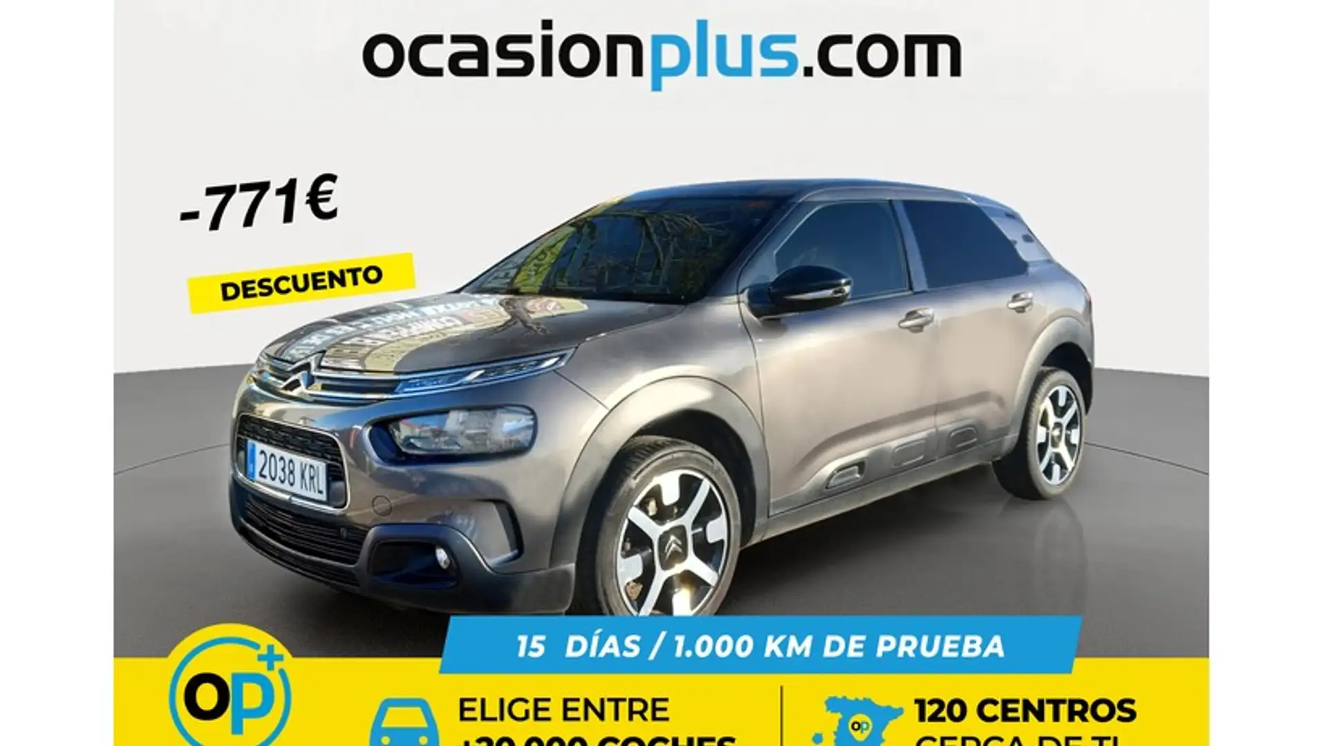 Citroen C4 Cactus 1.2 PureTech S&S Shine 110 Gris - 1