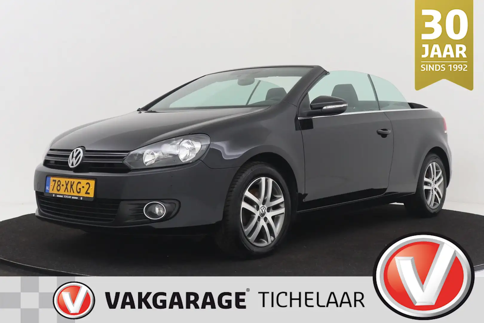 Volkswagen Golf Cabriolet 1.2 TSI BlueMotion | Org NL | Climate Control | Cr Zwart - 1