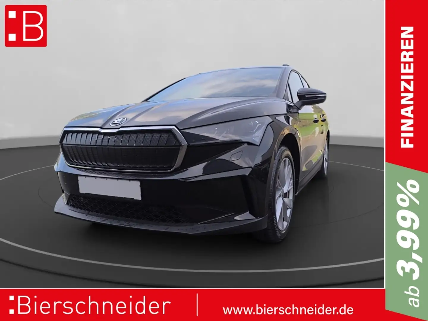 Skoda Enyaq 60 Lodge NAVI AHK KAMERA LED Schwarz - 1