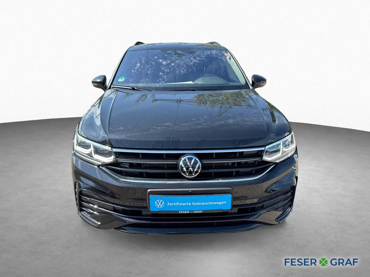 Volkswagen Tiguan Allspace 2.0 TDI DSG 4M R-LINE AHK MATRIX Schwarz - 2