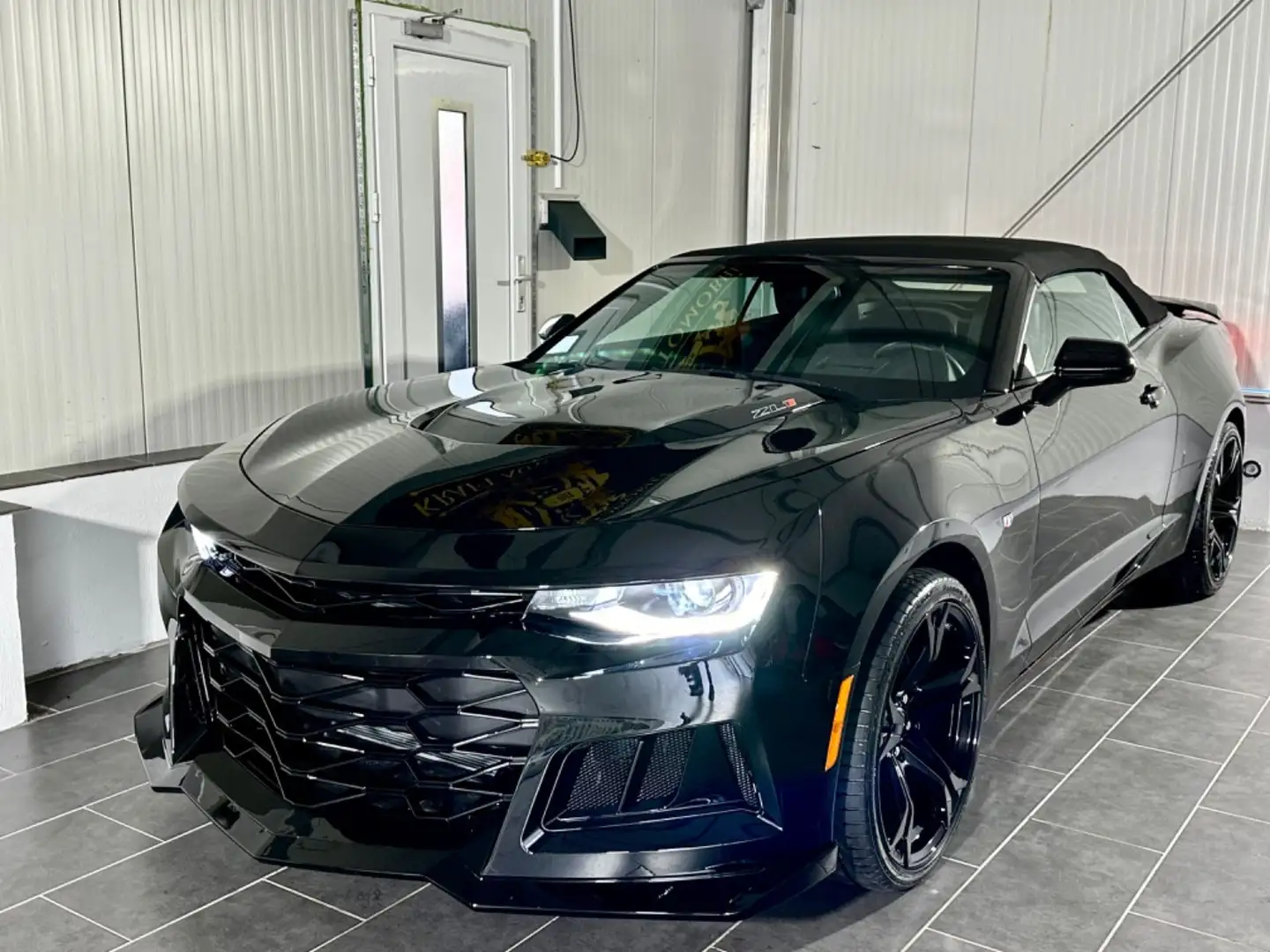 Chevrolet Camaro CAMARO 6.2 V8 CABRIO "ZL1 PAKET"KLAPPEN-EXTREM Schwarz - 2