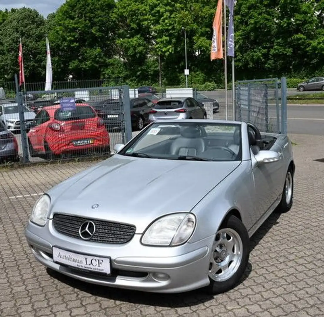Mercedes-Benz SLK 230 KOMPRESSOR Leder Automatik HU 09/2025 Silber - 2