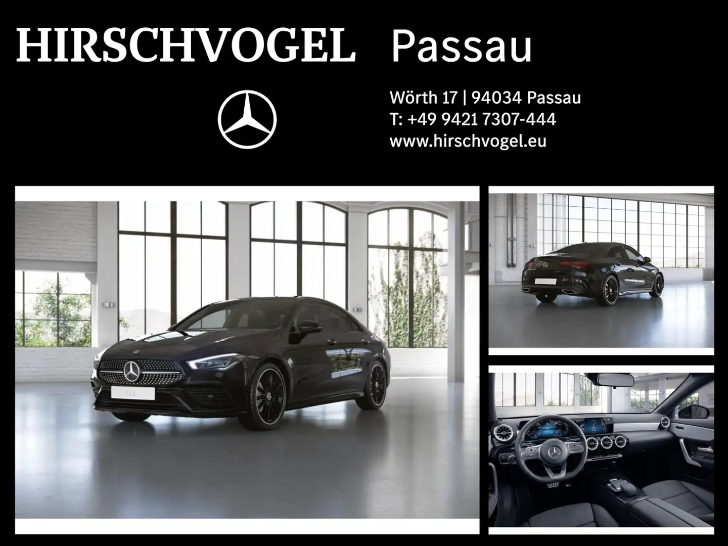 Mercedes-Benz CLA 180 AMG-Line+Night+MULTIBEAM+MBUX+Navi-P+PDC Schwarz - 1
